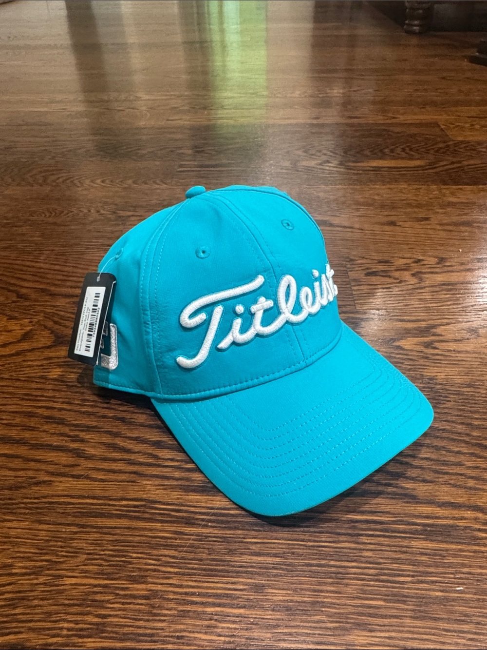 Titleist Kids Turquoise Script Logo Cap